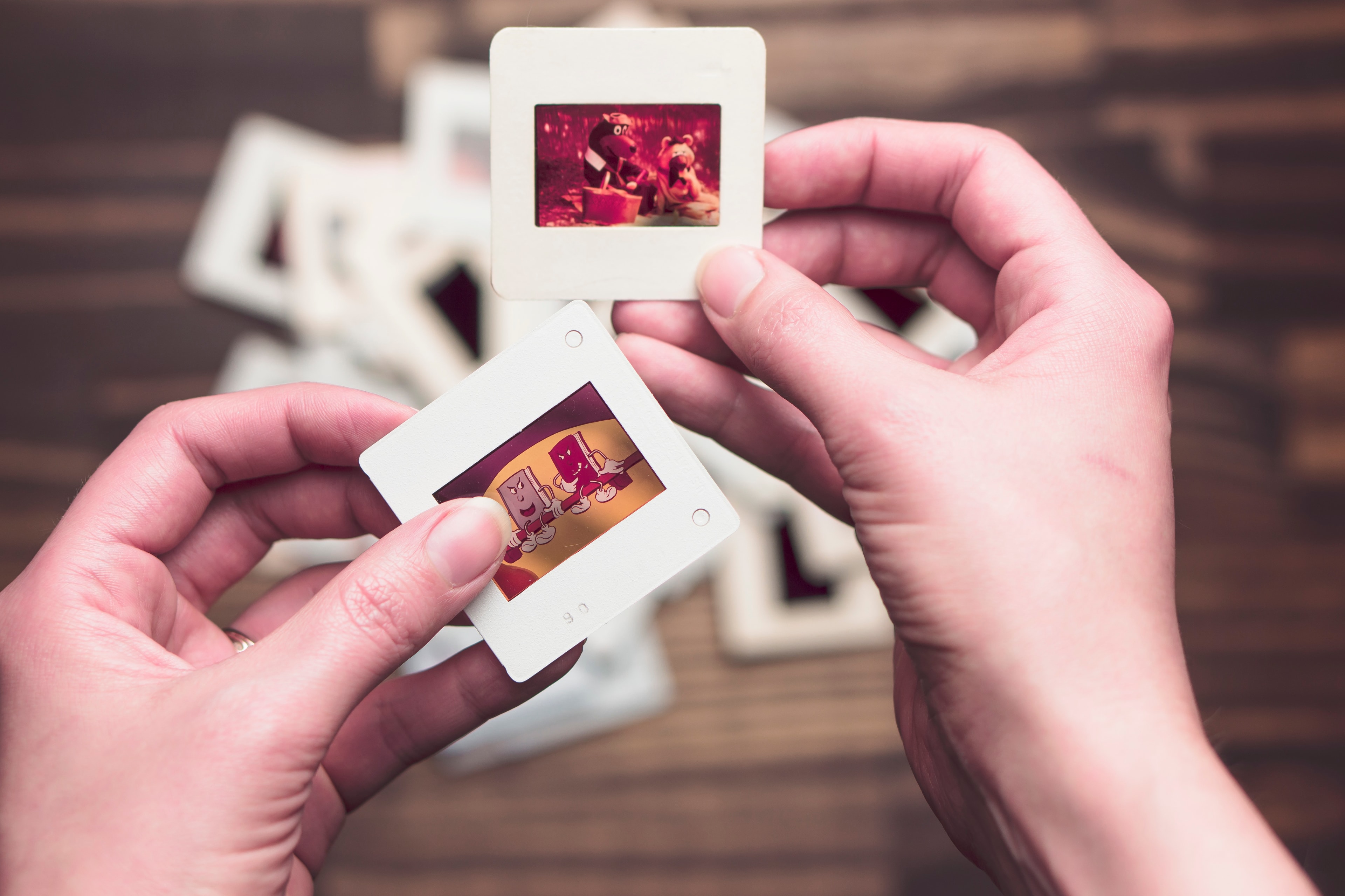 Collection of digitized family photos